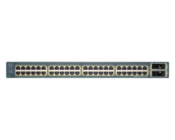 WS-C3560E-48PD-SF - 48x 1GE RJ45, 800W PoE 802.3af, 2x 10G X2, IP Base, L3, Cisco Catalyst 3560-E Switch