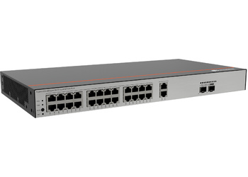 S5751-L24P2PN2X-RUA - 24x 1GE RJ45 (22x PoE+), 2x 2.5GE RJ45 (PoE+), uplink 2x 10G SFP+, PoE 400W, L2, Huawei CloudEngine S5751-L Switch