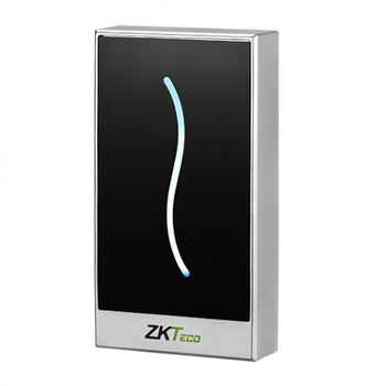 PROID101B/WM - Czytnik Kart RFID - Zewnętrzny, Wodoodporny IP65, Wskaźnik LED, Wiegand - wymaga kontrolera - KD RCP ZKTeco, biały/czarny