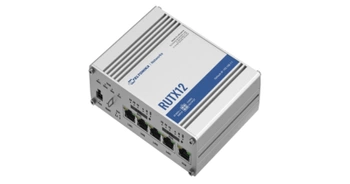 RUTX12 - 5x GE RJ45, 2 x 4G LTE Cat 6, 802.11 b/g/n/ac WiFi 5, zasilanie DC 9-50V 4-pinowe, Teltonika Router