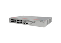 98012200 - Huawei switch S110-16T2S (16*10/100/1000BASE-T ports, 8*GE SFP ports, built-in AC power, fanless)
