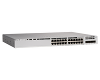 C9200-24P-E - 24x 1GE RJ45, PoE+ 370W 802.3at, Network Essentials, L3, MACsec AES-128, Cisco Catalyst 9200 Switch