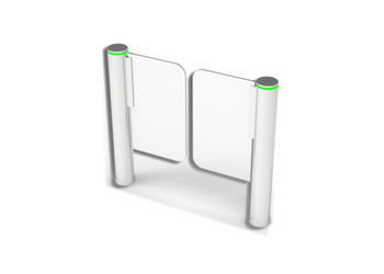 TS-SBT3000S-D- Bramka uchylna podwójna wykonana ze stali nierdzewnej SUS304 + skrzydło akrylowe