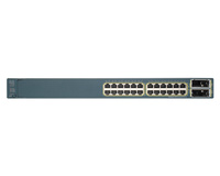 WS-C3560E-24PD-S - 24x 1GE RJ45, PoE 802.3af, uplink 2x 10GE(X2), 750W, IP Base, Cisco Catalyst 3560E Switch