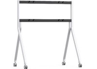 21155908 - kompatybilny z IdeaHub wersja 65/75/86", biały, Huawei Stojak na kółkach