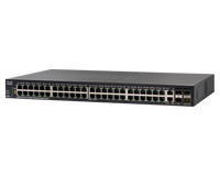 SG350X-48P-K9-EU - 24x 1GE RJ45, PoE+ 382W 802.3at, uplink 4x 10 Gigabit Ethernet (2x 10GB RJ45/SFP+ combo, 2x 10G SFP+), Cisco SMB Switch