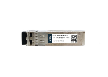 SFP-10/25G-CSR-S-CML - Moduł 25G SFP28, Wielomodowy MM, CSR, 850nm, dystans 300m, duplex LC, CML Transceiver
