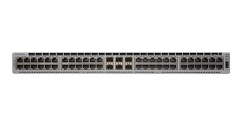 DCS-7020TRA-48-R - 48x 1G Base-T RJ45, uplink 6x 1/10G SFP+, warstwa L3. AlgoMatch, przyśpieszony sFlow, VXLAN, wentylator tył-przód, zasilacze 2x 500W AC, Arista 7020TRA Switch