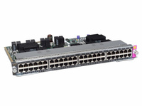 WS-X4648-RJ45V+E - 48-Port PoE+, 10/100/1000 (RJ45), Cisco Catalyst 4500E Moduł