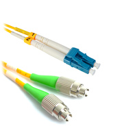 FCAPC-LC-SM-1M - Jednomodowy dupleksowy patchcord światłowodowy FCAPC-LC o długości 1m OS2 9/125 µm