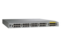N2K-C2232TM-E-10GE - 10GE Fabric Extender, 32x 1/10GE RJ45, moduł uplink N2K-M2800P 8x 10G SFP+, 2x Zasilacz AC 400W, 1x Moduł wentylatorów (N2K-C2232-FAN), Standard airflow, Cisco Nexus 2000 Switch