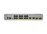 WS-C3560CX-12TC-S - 12x 1GE RJ45, uplink 2x 1GE RJ45, 2x 1G SFP, IP Base, Chłodzenie pasywne, L3, Cisco Catalyst 3560-CX Switch