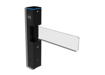 TS-SBT2000S-N-SS-ZK- to energooszczędna barierka wahadłowa,akrylowe drzwiczki lub na zamówienie szkło hartowane, czarna/biała, stal SUS304