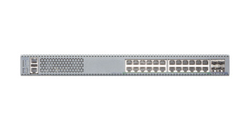 CCS-720DT-24S-2F - 24x 1G RJ45, uplink 4x 10GE SFP+, 802.1Q VLAN, warstwa L3, kierunek powietrza przód-tył, zasilacze 2x 100W AC, Arista 720D Switch