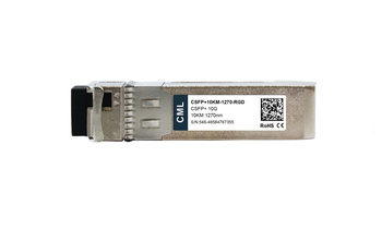 CSFP+010-1270-RGD - Moduł 10G CSFP+, SMF, 1270nm, LC Duplex, 10km, Rozszerzony zakres temperatur, DDM, CML Transceiver