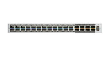 DCS-7050CX4-24D8# - 24x 200G QSFP56 (72x 10G breakout), 8x 400G QSFP-DD, warstwa L3, DANZ, SSU, konfigurowalne chłodzenie i zasilanie, Arista 7050X4 Switch