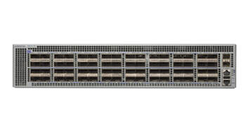 DCS-7260CX3-64# - 64x 100G QSFP28 (128x 25G breakout), 2x SFP+, warstwa L3, VM Tracer, CloudVision, SFR, brak wentylatora i zasilacza, Arista 7260X3 Switch