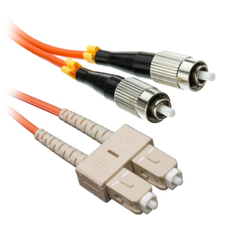 FCSC-MM-1M - Wielomodowy dupleksowy patchcord światłowodowy FC-SC o długości 1m OM2 50/125 µm