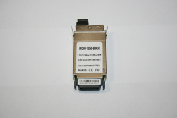 GBIC-WDM-1550-80KM - Nowy moduł GBIC WDM 1.25G, SC, 1550nm, 80km, Kompatybilny z Cisco, CML Transceiver