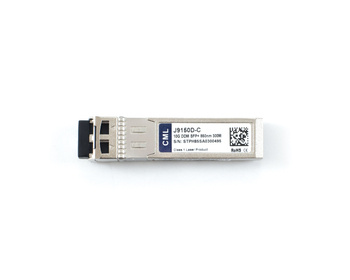 J9150D CML - Moduł 10G SR SFP+, 850nm, LC Duplex, 300m, DDM, Kompatybilny z HP oraz SFP-10G-SR, CML Transceiver