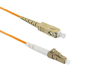 LCSC-MM-OM2-3M SX - Wielomodowy simpleksowy patchcord światłowodowy LC-SC o długości 3m OM2 50/125 µm