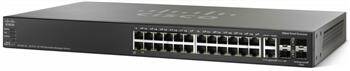 SG500-28-K9-G5 - Cisco SMB SG500 24x 1G [RJ45], 2 combo SFP/RJ45, 2x1GE/5GE SFP Switch