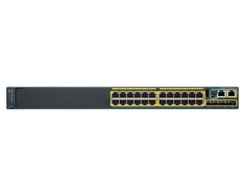 WS-C2960S-24TS-L - 24x 1GE RJ45, uplink 4x 1G SFP, opr. LAN Base, Warstwa L2, Stack, Cisco Catalyst 2960-S Switch