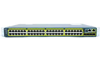 WS-C2960S-48TS-L - 48x 1GE RJ45, uplink 4x 1G SFP, opr. LAN Base, Warstwa L2, 1U, Stack, Cisco Catalyst 2960-S Switch