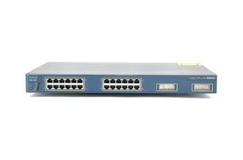WS-C3524-PWR-XL-EN - 24x FE [RJ45], PoE, 2x 1G [GBIC], Cisco Catalyst 3524 Switch