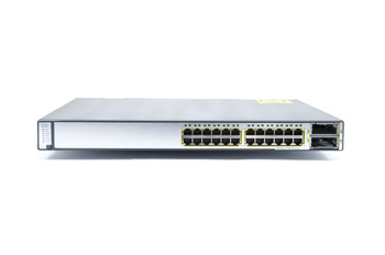 WS-C3750E-24TD-E - 24x 1GE RJ45, 2x 10G X2, opr. IP Services, Stackowalny, Warstwa L3, Cisco Catalyst 3750-E Switch