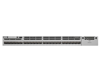 WS-C3850-24S-E - 24x 1G SFP, opcjonalny Uplink 2x 10G SFP+, 1RU, opr. IP Services, MACsec, Warstwa L3, Cisco Catalyst 3850 Switch