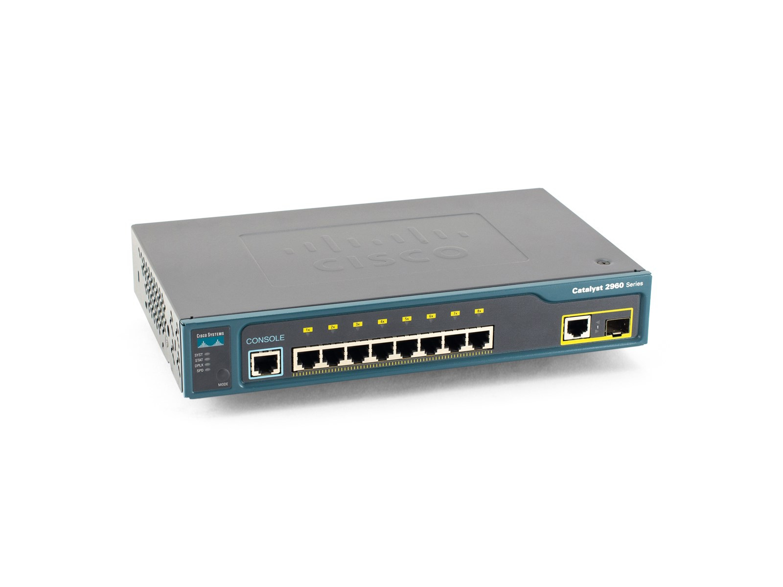 WS-C2960-8TC-L - 8 10/100 + 1 T/SFP LAN Base Image, Cisco Catalyst 2960 ...