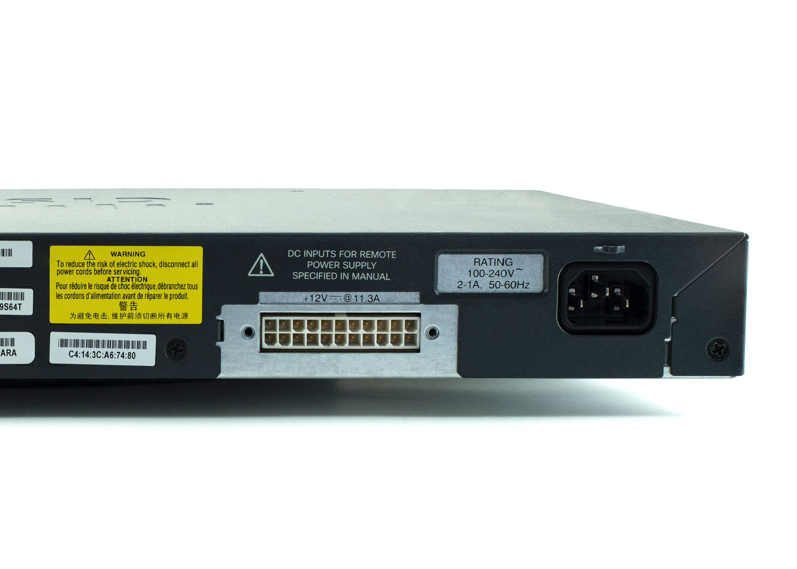 WSC2960X48TSL 48x 1GE RJ45, uplink 4x 1G SFP, opr. LAN Base