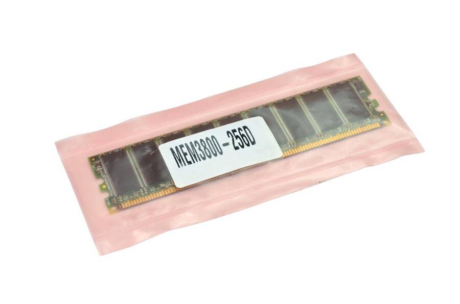 256MB DIMM DDR DRAM for the Cisco 3800 Series