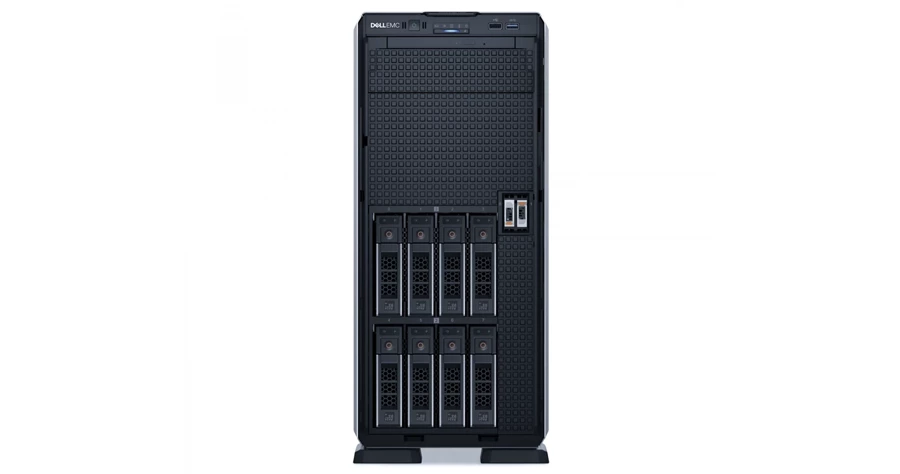 3X61G - Serwer DELL PowerEdge T550 – na dyski 3x 3.5, Tower, Intel Xeon Silver 4309Y 2.8GHz, RAM 16GB DDR4, 1x480GB SSD SATA, iDRAC9 Enterprise 15G, zasilacz 700W