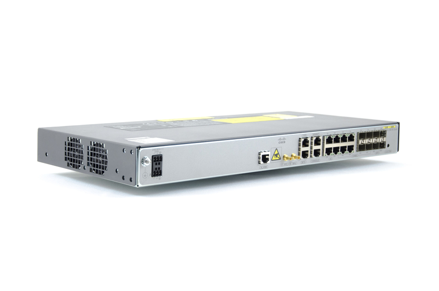 A901-12C-F-D - 4x1G (RJ45/SFP) Combo, 4x1G (SFP), 4x1G (RJ45), Zasilanie DC, Router Cisco ASR 901