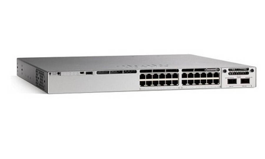 C9200L-24PXG-2Y-E - 24x 1G RJ45 PoE+ 370/740W [8xmGig, 16x1G], 2x 25G SFP28, Network Essentials, Cisco Catalyst 9200L Switch