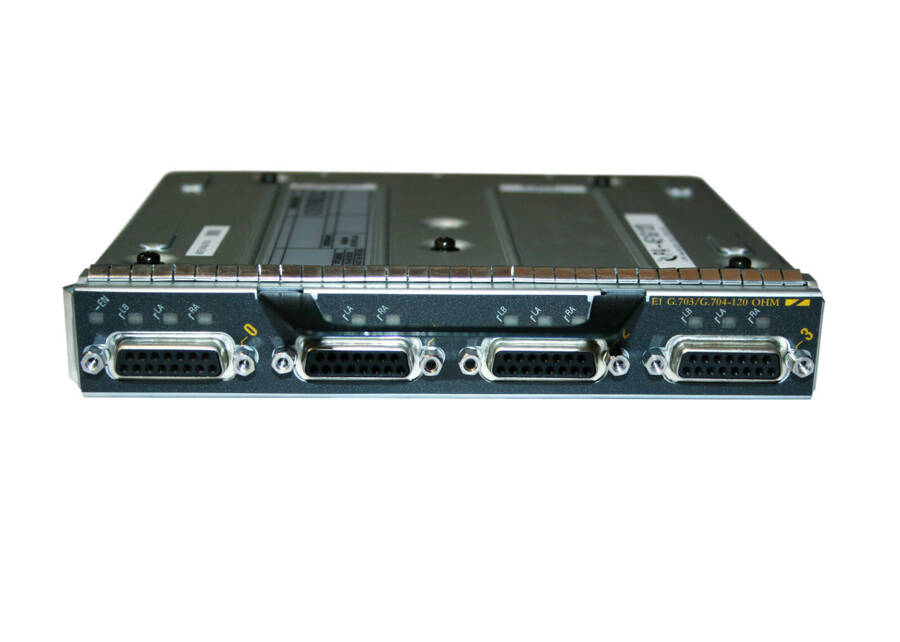 Cisco 4-Port E1 G.703 Serial Port Adapter (120ohm/Balanced)