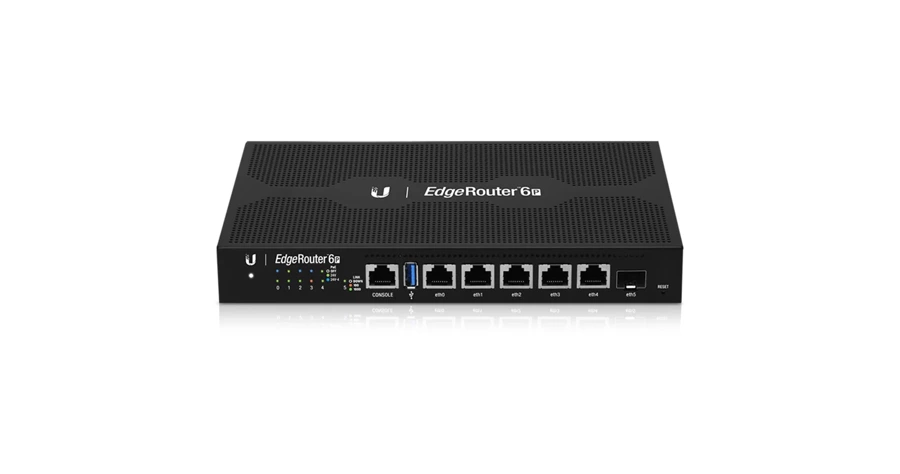 ER-6P - Ubiquiti ER-6P Networks EdgeRouter 6P router Gigabit Ethernet Czarny