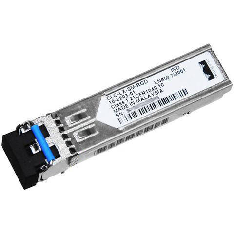 GLC-LX-SM-RGD - Moduł 1G LR SFP, SMF, 1310nm, LC Duplex, 20km, Odporny na warunki przemysłowe, Cisco 1000Base-LX/LH Transceiver