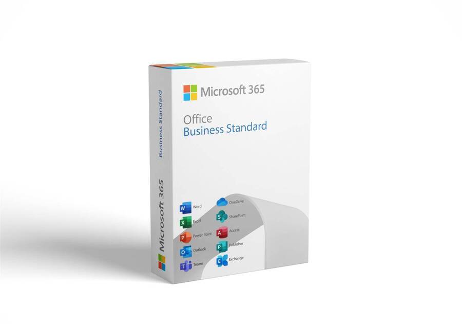 Microsoft 365 Business Standard NCE subskrypcja miesięczna - płatność co miesiąc.