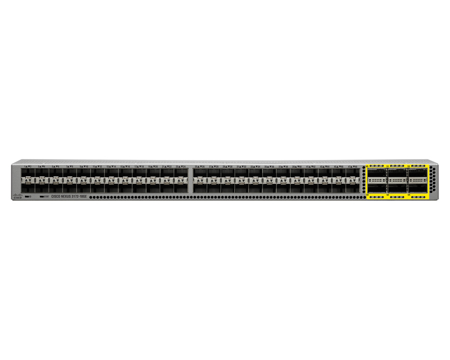 N3K-C3172PQ-XL - 48x 10G SFP+, uplink 6x 40G QSFP+, L3, Cisco Nexus 3172PQ Switch