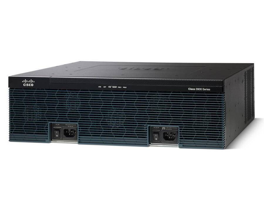 Router Cisco 3925E SRE Bundle, SRE 900, PVDM3-64, UC, SEC License