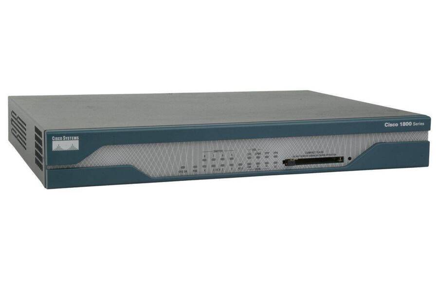 Router Cisco ADSL/ISDN Router with Firewall/IDS and IPSEC 3DES