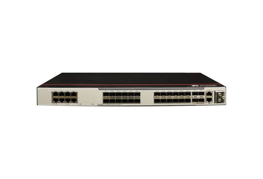 S5731-S32ST4X-D - (8x10/100/1000BASE-T ports, 24xGE SFP ports, 4x10GE SFP+ ports, DC power, front access, Huawei Switch