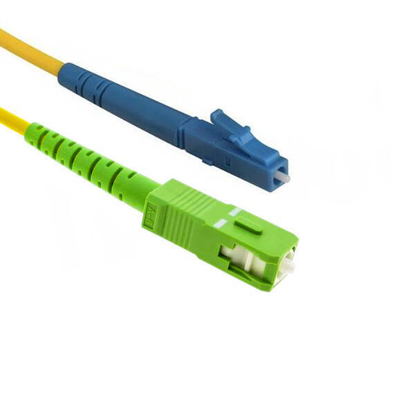 SCAPC-LC-SM-2M SX - Jednomodowy simpleksowy patchcord światłowodowy SCAPC-LC o długości 2m