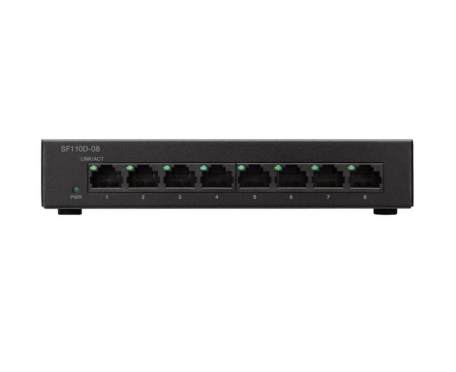 SF110D-08-EU - 8-port 10/100, Cisco SF110D-08 Switch