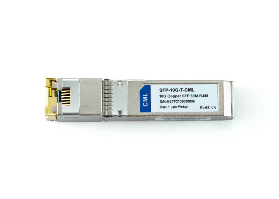 SFP-10G-T-CML - Moduł SFP+ 10G RJ45, 30m, DDM, CML 10GBASE-T Transceiver