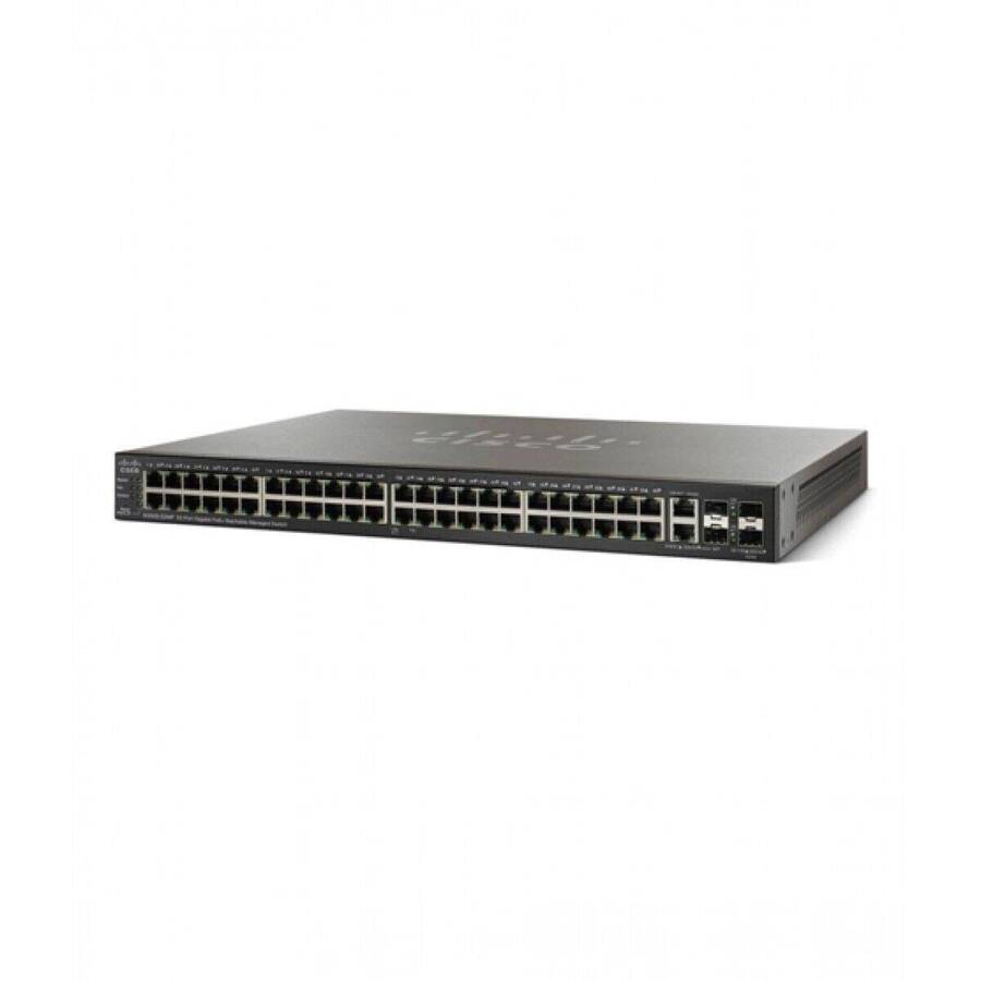 SG500-52MP-K9-G5 - Switch Cisco SG500-52MP 48x 1G [RJ45], PoE+ [740W], 2x 1G [RJ45/SFP], 2x 1G/5G [SFP]