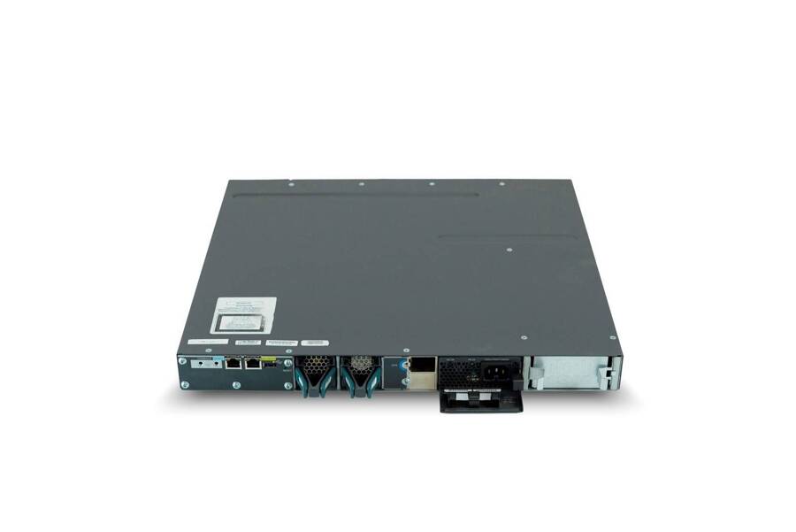 WS-C3560X-24P-S - 24x 1GE RJ45, Opcjonalny uplink 2x 10G SFP+, PoE+ 802.3at 435W, zasilacz 715W AC, 1 RU, opr. IP Base, L3, Cisco Catalyst 3560X Switch